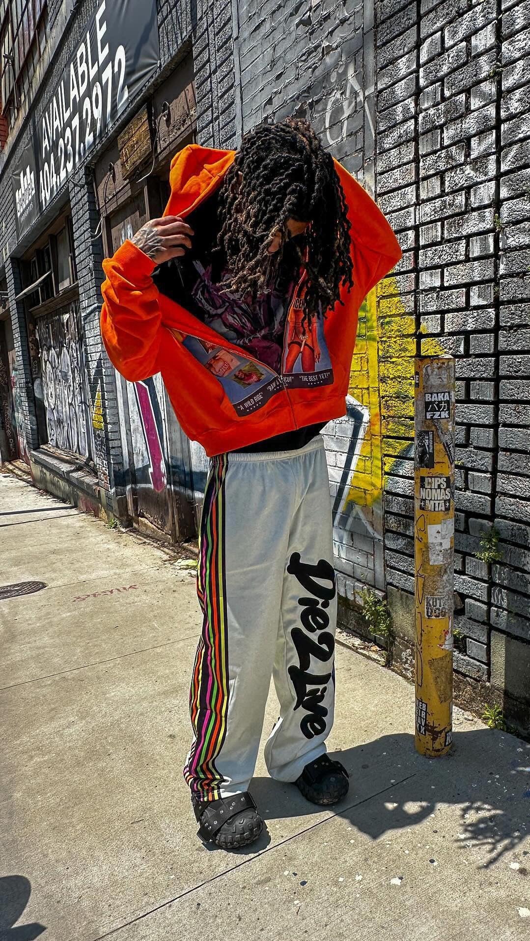 REVERSE MULTICOLOR TRACKPANTS