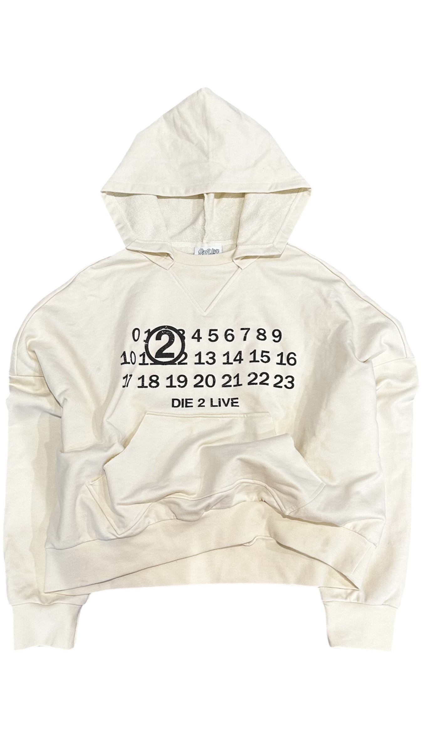 D2L "NUMBERS" HOODIE